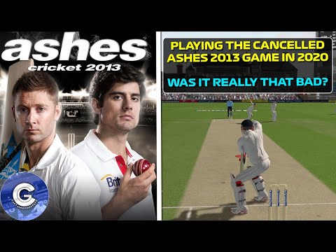Playing the CANCELLED Ashes Cricket 2013 in 2020 | Was it REALLY that bad?