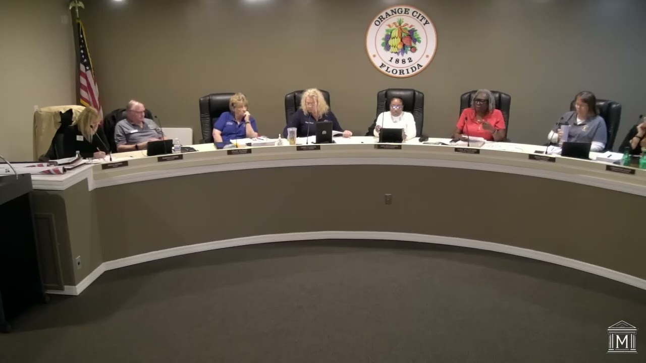 Mayor of Orange City unloads in unfiltered council address at Orange City Council Meeting 1/13/26