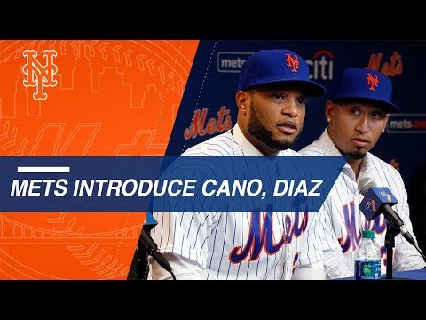 Mets introduce Robinson Cano and Edwin Diaz at press conference