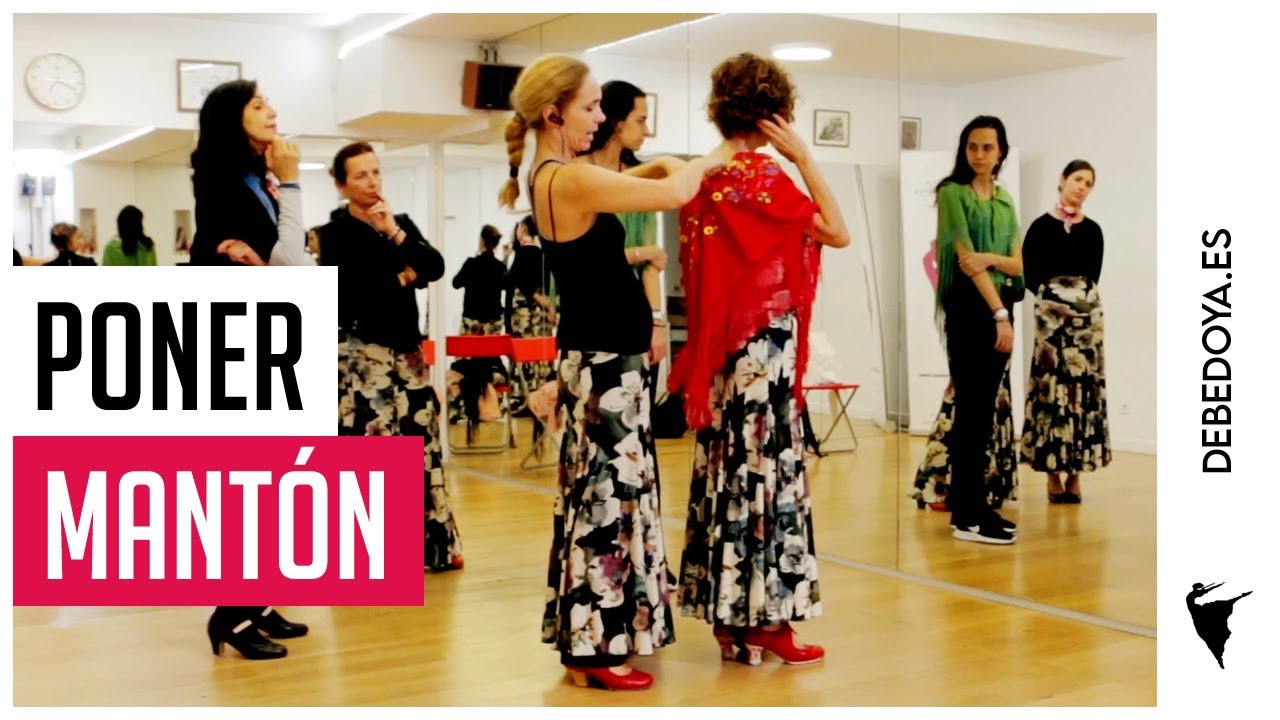 Cómo poner el mantón