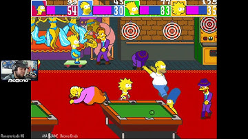 4-Players Arcade Full Playthrough | THE SIMPSONS ARCADE (5-Jun-2020)