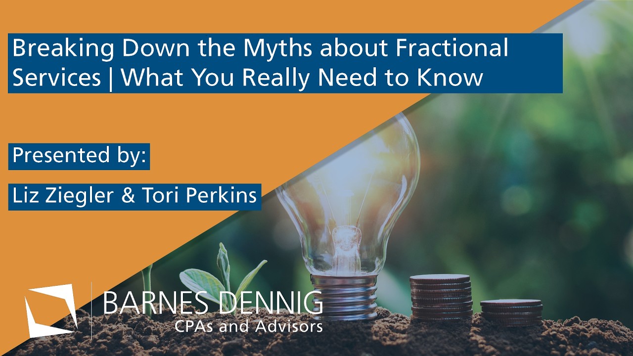 Breaking Down the Myths about Fractional Services | What You Really Need to Know