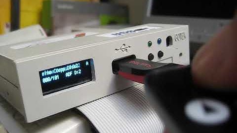 OLED Amiga USB Remote Controlled Floppy Drive Emulator with Buzzer