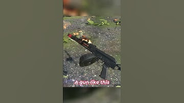 This gun catches FIRE if you shoot it too much #shorts #h3vr