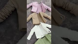 Shirts for Blythe doll. Do you need the tutorial?) #blytheclothes #blythedolls #sewing