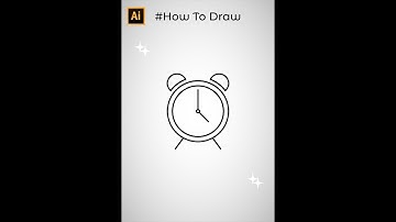 Easy Drawing Clock Icon in Adobe Illustrator