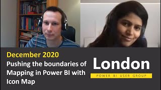 London Power BI User Group December 2020 - James Dales - Icon Map visual for Power BI screenshot 4