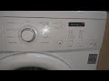 LG washing machine inverter direct drive 7kg child lock ,