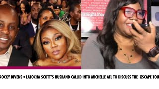 LATOCHA SCOTT’S HUSBAND ROCKY CALLED INTO @MichelleBrown T⭕️DAY TO ADDRESS THE ❌SCAPE DRAMA❗️P•1