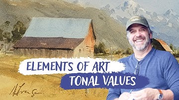 Understanding TONAL VALUES & contrast IN PAINTING 🎨 Unique approach to tonal values