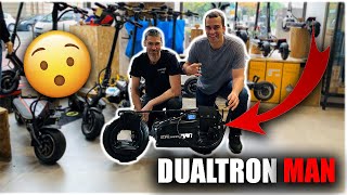 Minimotors est devenu fou!! Dualtron Man Ex, Vitesse 70km/h