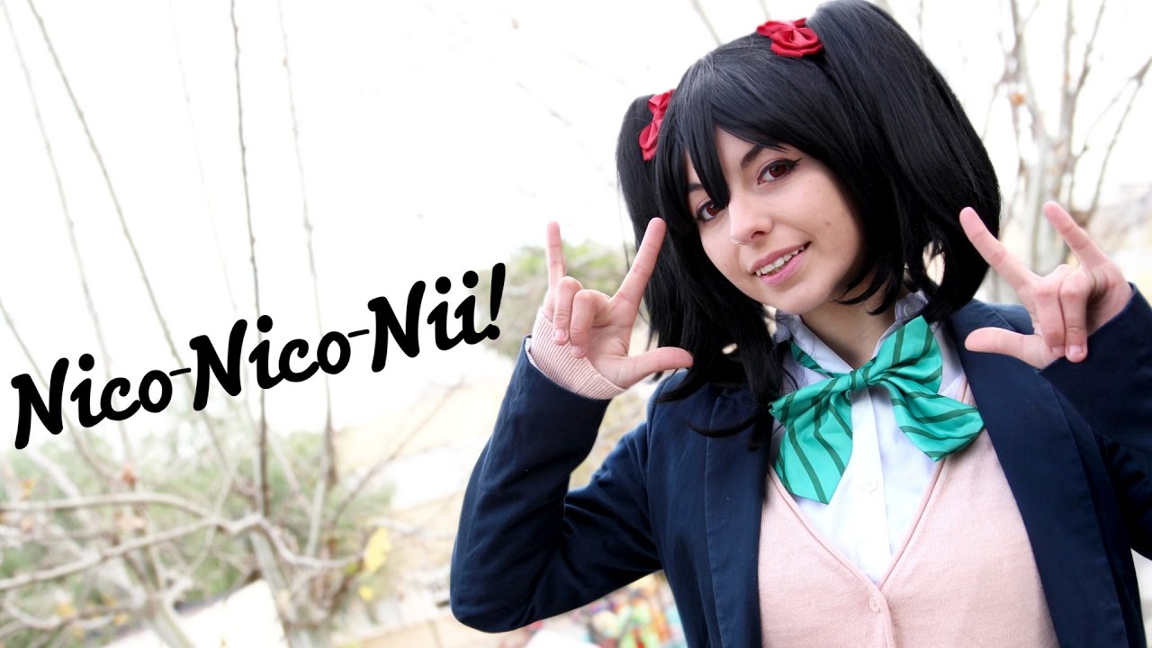 Nico cosplay. Косплей на Нико Нияму. Песня Nico Nico nii.