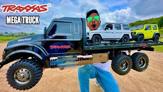 RC Traxxas Ultimate Hauler Truck TRX6 Unboxing & Testing  Chatpat toy tv