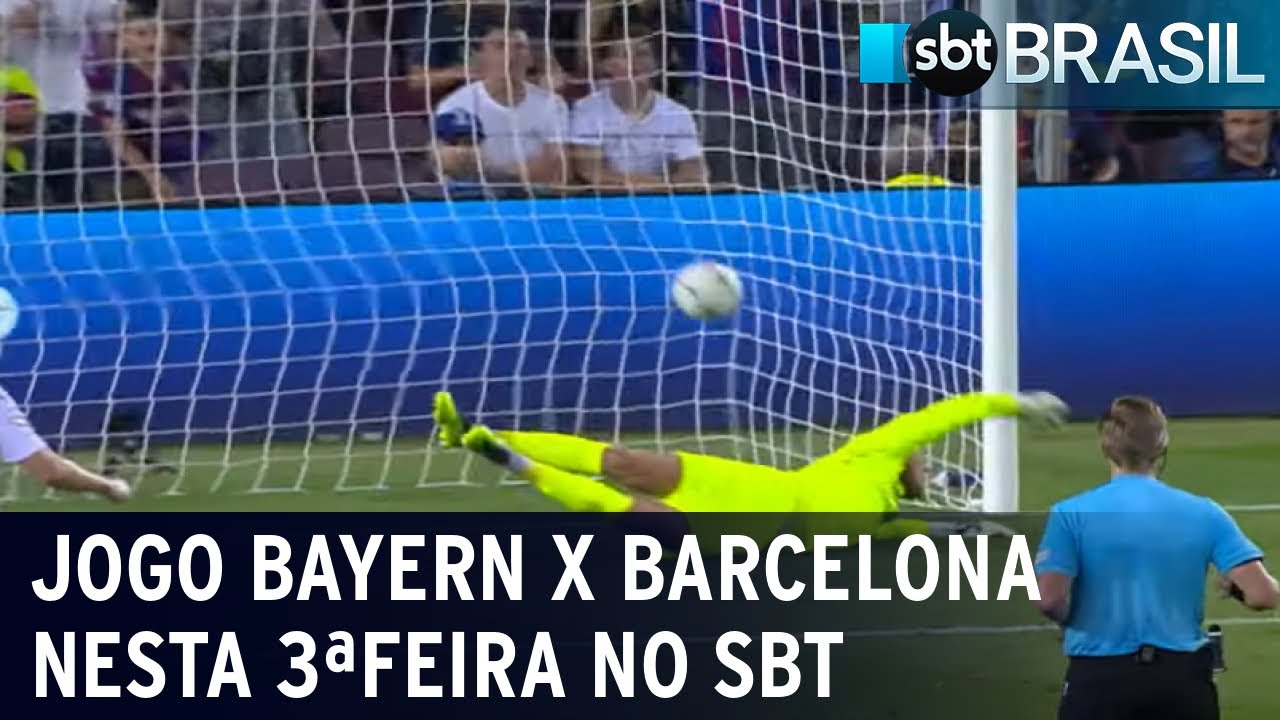 Bayern de Munique e Barcelona se enfrentam na liga dos Campeões |  SBT Brasil (10/09/22)