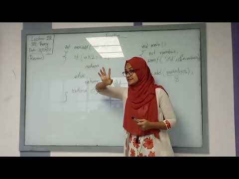 Structured Programming Language|Section-A|Lec-22|CSE|Ayehsa Siddiqua| University of Scholars