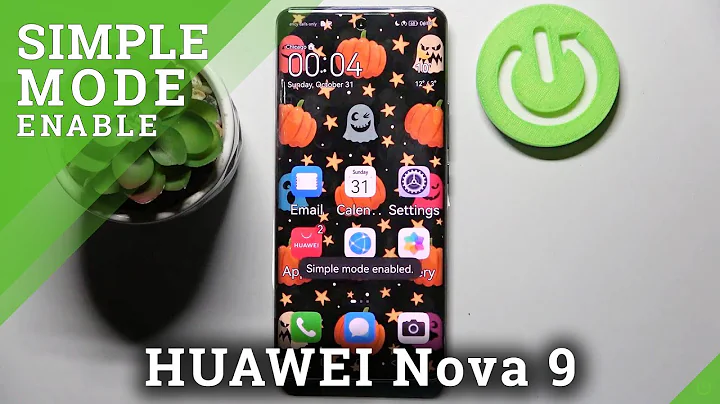 How to Enable Easy Mode on HUAWEI Nova 9 - Activate Simple Mode