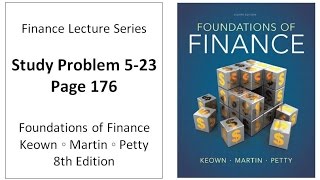 Chapter 5  Study Problem 5-23