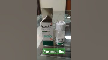 how to open new bottle of augmentine duo 3.3g/30 ml syrup#shorts #viral #medicine #oral suspension