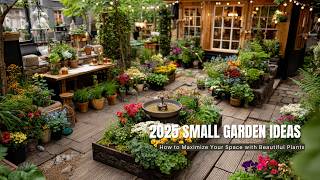 2025 Small Garden Ideas: How to Maximize Your Space with Beautiful Plants