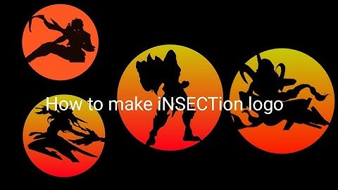 How to Make Logo like iNSECTion(easy Tutorial)