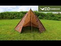 【DDタープの張り方】アローヘッド張り ｜ ソロキャンプ、タープ泊でおすすめ