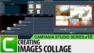 Creating Images Collage in Camtasia | Camtasia Studio 9 Tutorials for Beginners #15 | SimplyInfo screenshot 2