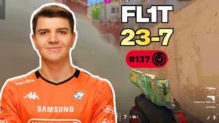 FL1T (23–7) ☢️ Entry Demon on Mirage | EU FACEIT High Elo