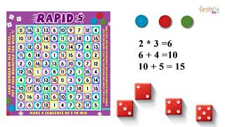 Varoh Games Rapid 5 Number Sequence Board Game screenshot 5