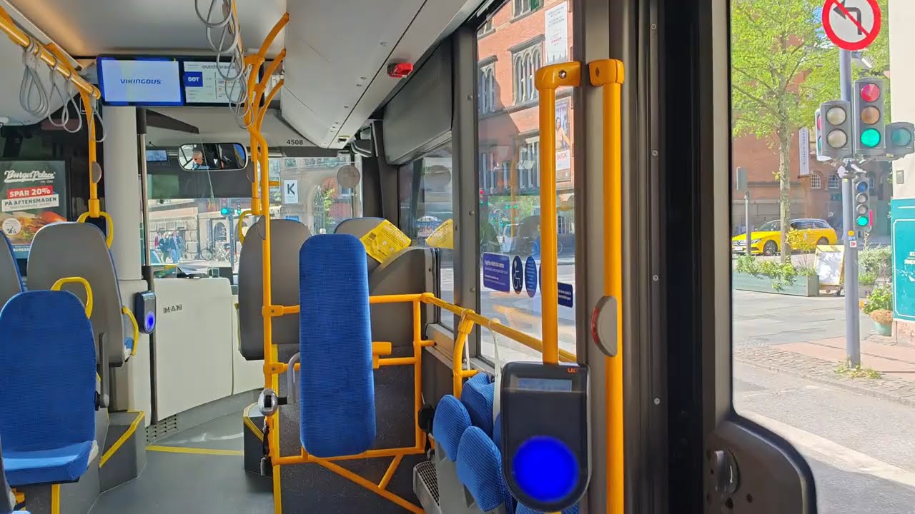 Bus Ride in Copenhagen | MAN Lions City 12 E | Route 26