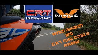Does fitting a Wings exhaust and C.R.T. fuel dongle make a difference...
