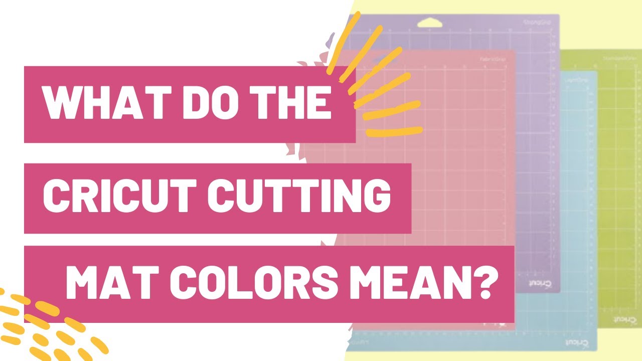 Why are there 3 Different Mat Types for Cricut ? - Scrap Me Quick Designs