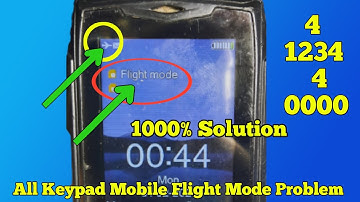 #FlightMode how to remove flight mode in keypad mobile itel Mobile flight mode problem solution 2023