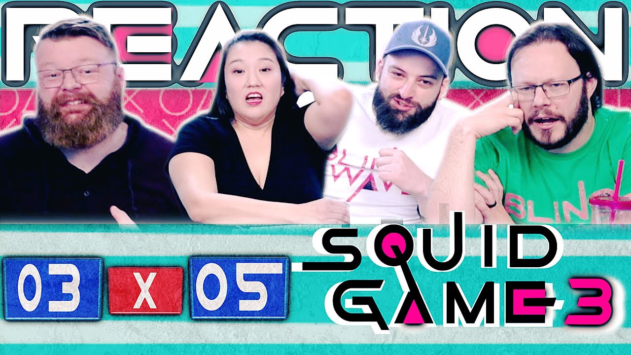 Squid Game 3x5 REACTION!! “○△□”