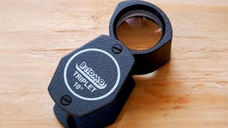 BelOMO Jewelers Loupe 10x Triplet Magnifier model LP-3-10x (viewing loupe)