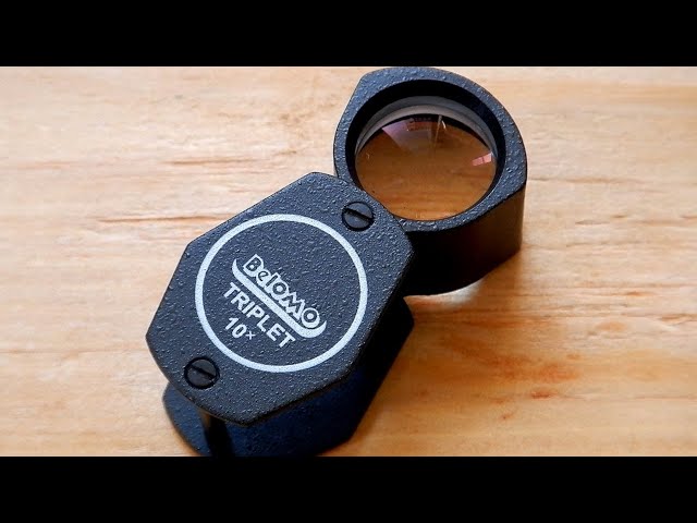 BelOMA 10x Triplet Loupe Magnifier