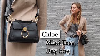 NEW Chloé Mini Tess Day Bag in black || Review and Unboxing