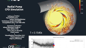 Pump CFD Simulation TCFD® Contamination Efficiency