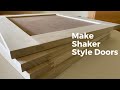 How To Make Simple Cabinet Doors