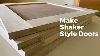 How To Make Simple Cabinet Doors