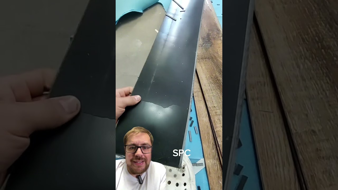 Если кварцвинил уложить на подложку для ламината. Кварцвинил разлетелся в щепки