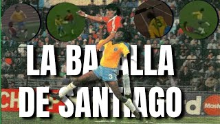 The battle between Chile and Brazil when the qualifiers were decided by who would remain standing