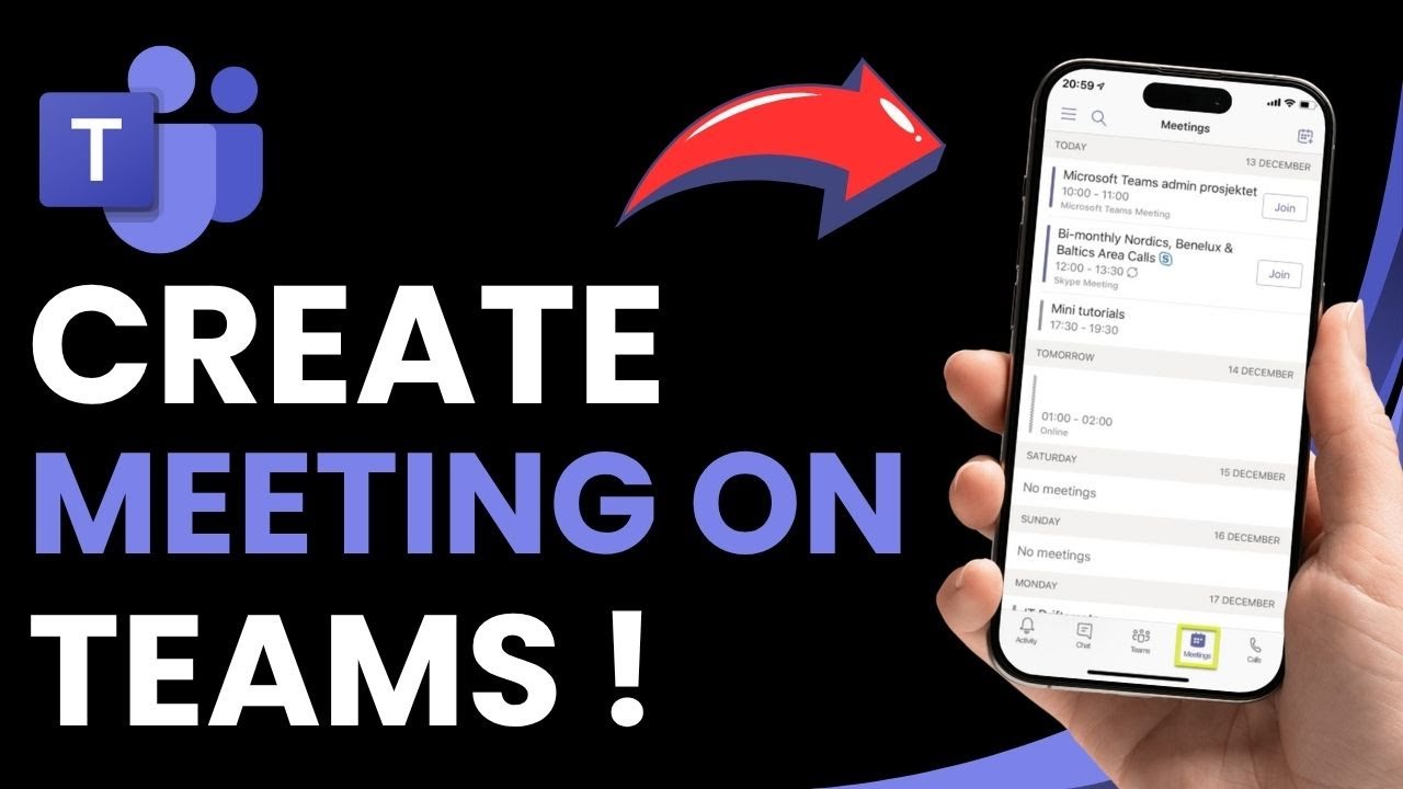 How to Create Meeting on Microsoft Teams ! - YouTube