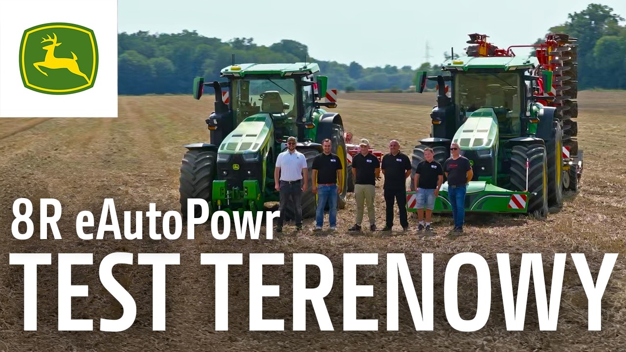 Sukces w rolnictwie z John Deere 8R 410 eAutoPowr