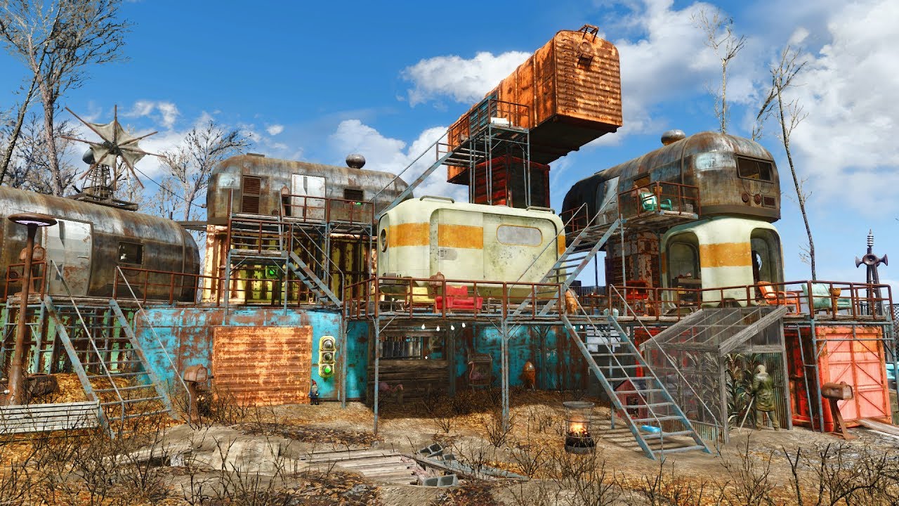 Fallout 4 airship settlement фото 45