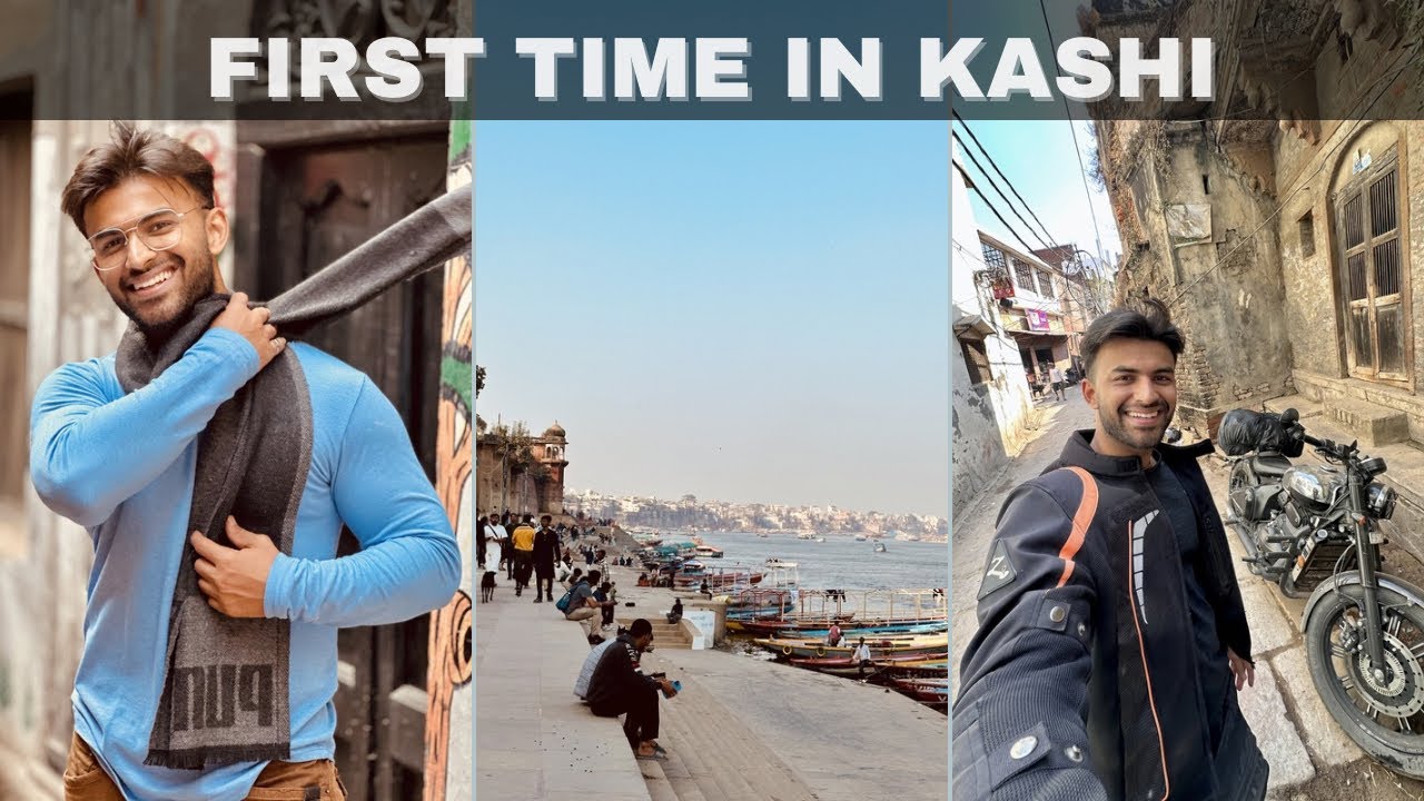 FIRST TIME IN KASHI | BANARAS VLOG | ACROSS INDIA RIDE EP4