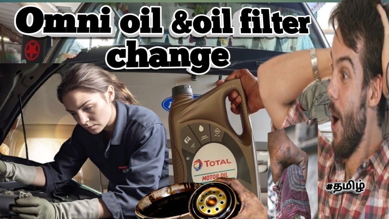 maruti omni oil change at home Tamil 🔥