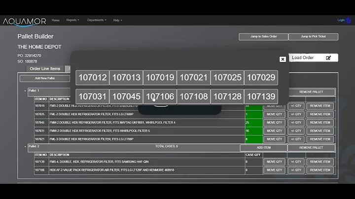 Build Complex Mixed Pallets In IQMS Using Nautilus