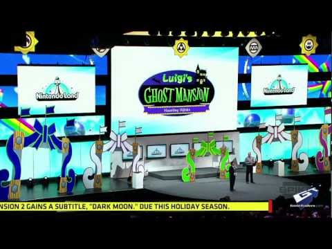 Nintendo Land - E3 2012: Luigi's Mansion Haunted Hijinks Debut