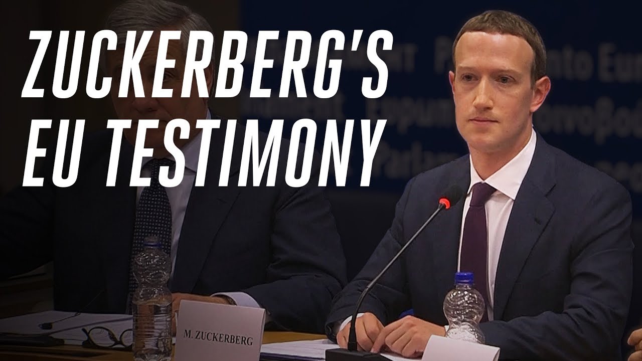 Video till EU:s utfrågning av Mark Zuckerberg var rätt värdelös