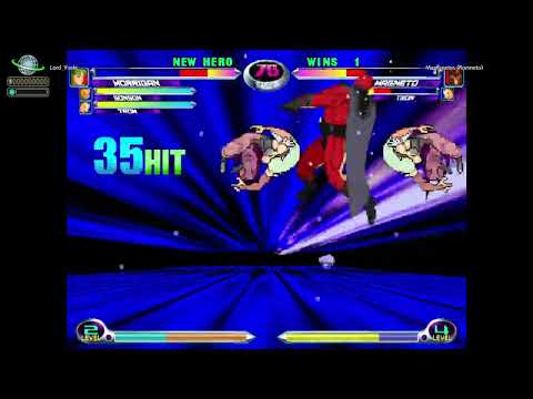 MvC2: Lord_Yoshi - Morrigan + Tron Darkness Illusion DHC Monkey King 90% Combo .:4.3.25:.